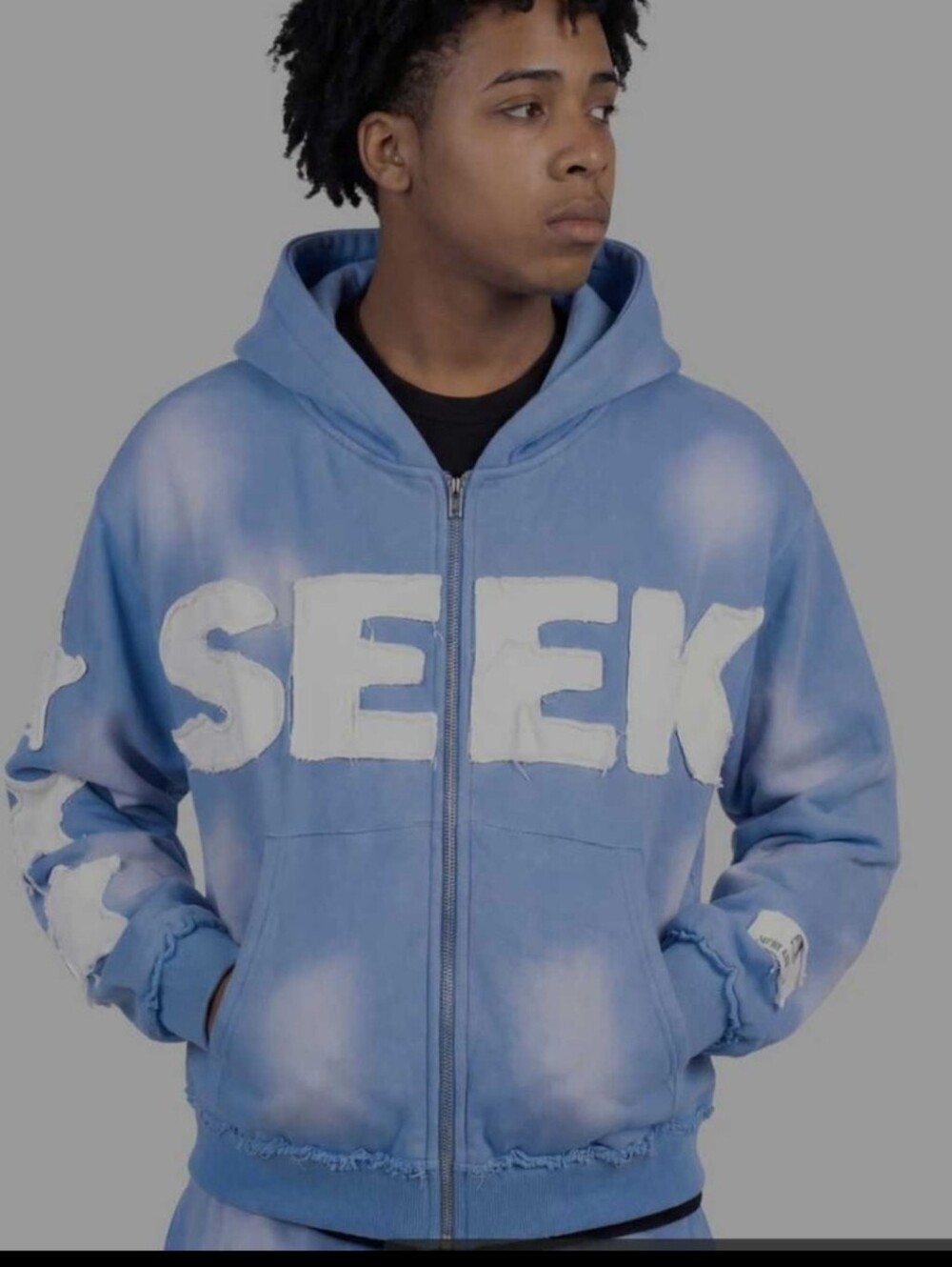 Small Timeloopvisionz Seek Hoodie